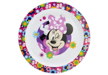 Plastikinė lėkštė STOR Minnie Florals, 22 cm