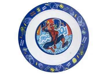 Plastikinis dubenėlis STOR Spiderman, 16 cm