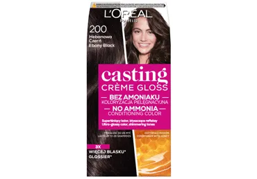 Plaukų dažai L'OREAL CASTING CREME GLOSS, Nr. 200, 1 vnt.
