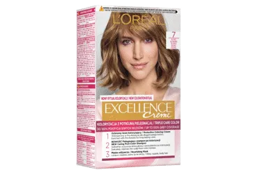 Plaukų dažai L'OREAL EXCELLENCE CREME, Nr. 7, 1 vnt.