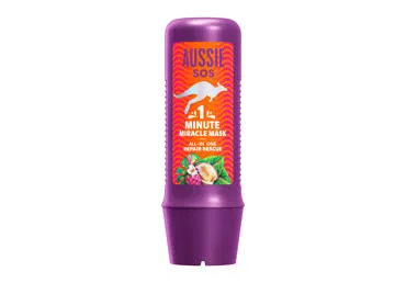 Plaukų kaukė AUSSIE SOS Repair Rescue, 1 Minute Miracle, 250 ml