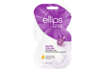 Plaukų kaukė Ellips Nutri Color, 20 g