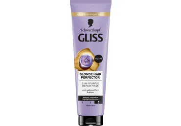 Plaukų kaukė GLISS Blonde Hair Perfector, 150 ml