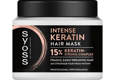 Plaukų kaukė SYOSS KERATIN INTENSIVE, 400 ml