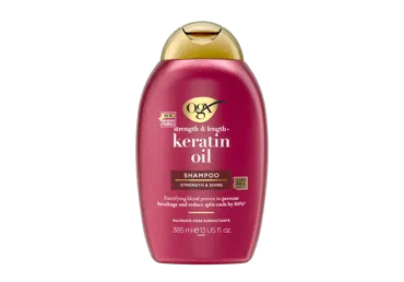 Plaukų kondicionierius OGX su keratino aliejumi, 385 ml