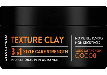 Plaukų modeliavimo pasta SYOSS Texture Clay, 100ml