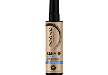 Plaukų purškiklis SYOSS KERATIN HEAT, 200 ml