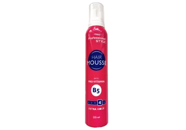 Plaukų putos PROFESSIONAL STYLE EXTRA HOLD, 225 ml
