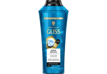 Plaukų šampūnas GLISS Aqua Revive, 400 ml