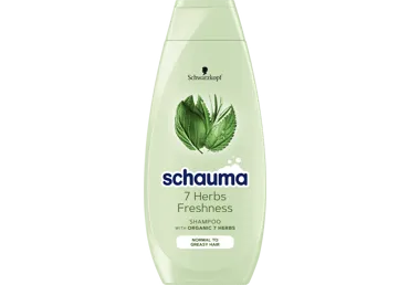Plaukų šampūnas SCHAUMA 7 HERBS, 400 ml