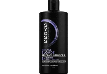 Plaukų šampūnas SYOSS Blonde&Silver, 440 ml