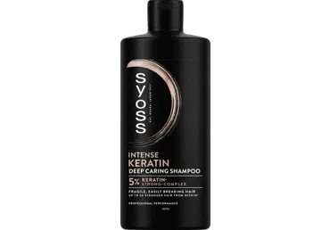 Plaukų šampūnas SYOSS Keratin, 440 ml