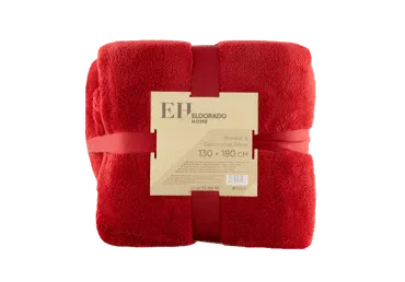 Pleds 130x180cm un dekoratīvs spilvens komplekts