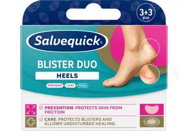 Pleistrai pūslėms SALVEQUICK Blister, 6 vnt.