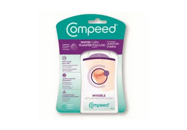 Pleistras COMPEED N15 nuo lūpų pūslelinės, 15 vnt.