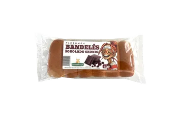 Plėšomos bandelės, šokolado skonio, 250 g