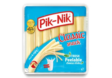 Plėšomosios sūrio lazdelės PIK-NIK, 40 % rieb. s. m., 140 g