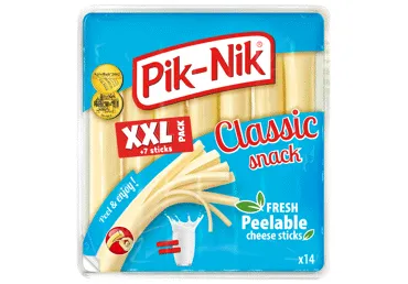 Plėšomosios sūrio lazdelės PIK-NIK, 40 % rieb. s. m., 420 g