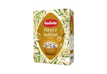 Rīsi GALINTA savvaļas tvaicēti 400g