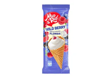 Plombyras MIO&RIO su miško uogų įdaru, vanilės skonio, 120 g