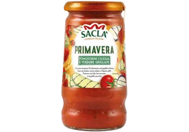 Pomidorų ir keptų daržovių padažas SACLA PRIMAVERA, 350 g