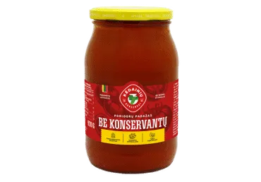 Pomidorų padažas be konservantų KĖDAINIŲ KONSERVŲ FABRIKAS, 970 g