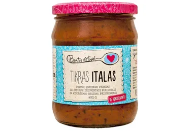 Pomidorų padažas BEATOS VIRTUVĖ (TIKRAS ITALAS), 490 g