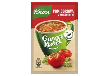 Pomidorų sriuba KNORR (G. KUBEK) su makaronais, 19 g