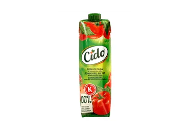Pomidorų sultys CIDO (100%), 1 l