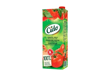 Pomidorų sultys CIDO (100%), 1,5 l