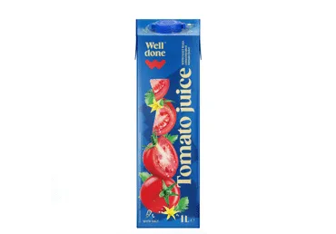 Pomidorų sultys WELL DONE, TETRA PAK, 1 l