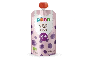 PONN ekologiška džiovintų slyvų tyrė (4 mėn.), 100 g