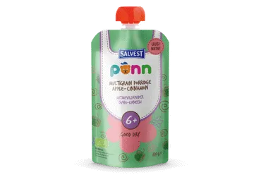 PONN ekologiška košė GOOD DAY su obuoliais ir cinamonu 6+ mėn., 110 g