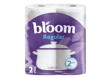 Pop. rankšluosčiai BLOOM REGULAR, 2 rit., 2 sluoksn.,58 lap., 2 vnt.