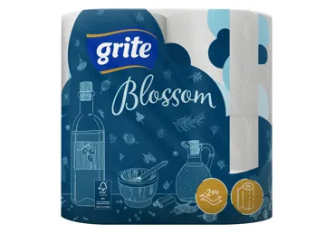 Popieriniai rankšluosčiai GRITE BLOSSOM, 2 vnt., 2 vnt.