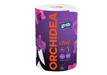Popieriniai rankšluosčiai GRITE ORCHIDEA (3 sluoksnių), 1 vnt.