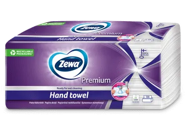 Popieriniai rankšluosčiai ZEWA PREMIUM, 2 sluoksnių, 120 vnt.