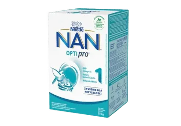 Pradinio maitinimo pieno mišinys NAN OPTIPRO 1, nuo gimimo, 650 g