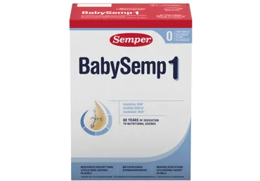 Pradinio maitinimo pieno mišinys SEMPER BABYSEMP1 (nuo gimimo), 800 g