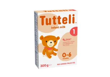 Pieno mišinys TUTTELI 1, pradinio maitinimo, nuo gimimo, 300g