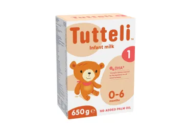 Pradinio maitinimo pieno mišinys TUTTELI 1 (nuo gimimo), 650 g