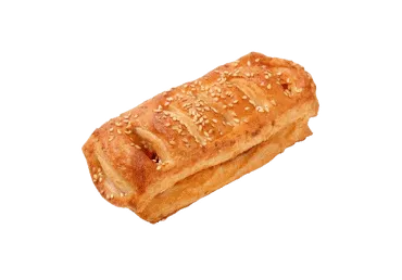 Prancūziška bandelė su dešrele, kečupu ir garstyčiomis, 95 g