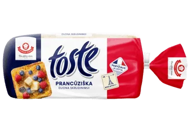 Prancūziška skrudinamoji duona TOSTE, 500 g