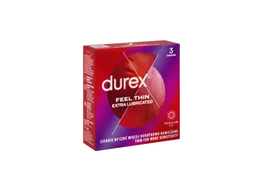 Prezervatyvai DUREX ELITE, 3 vnt.