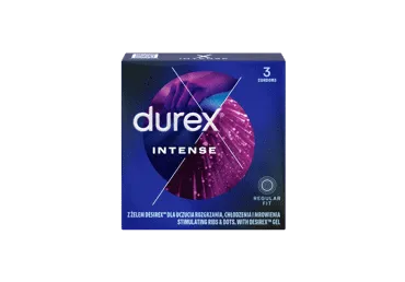 Prezervatyvai DUREX INTENSE, 3 vnt.