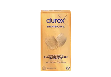 Prezervatyvai DUREX SENSUAL, 10 vnt.
