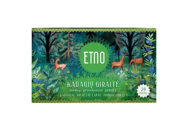 Prieskoninė juodoji arbata ETNO. KADAGIŲ GIRAITĖ, 30 g