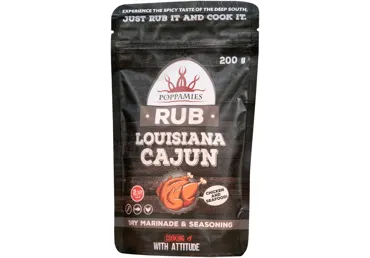 Prieskonių mišinys POPPAMIES LOUISIANA CAJUN, 200 g