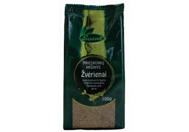 Prieskonių mišinys žvėrienai gardinti SAUDA, 100 g