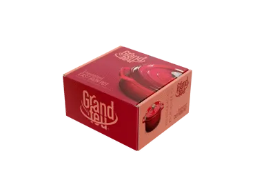Puodas su dangčiu GRANDFEU RED, 4,7 l